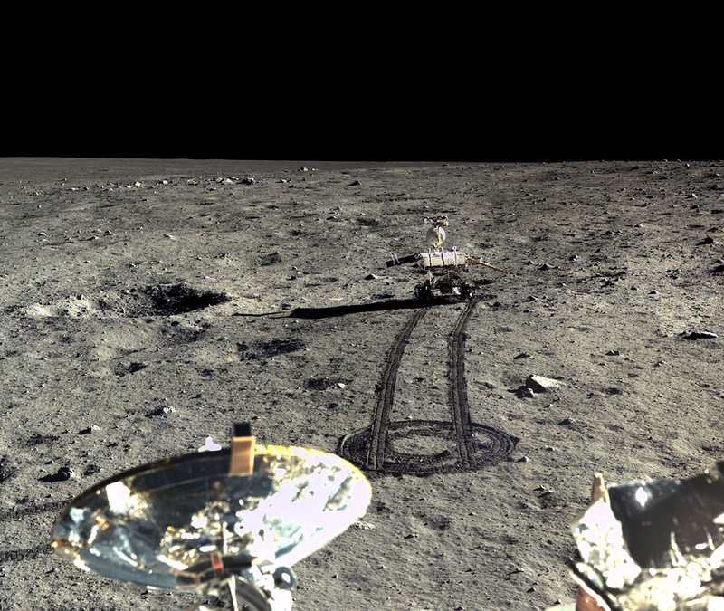 Illustration for article titled La Agencia Espacial China publica nuevas y espectaculares fotos a color de la Luna